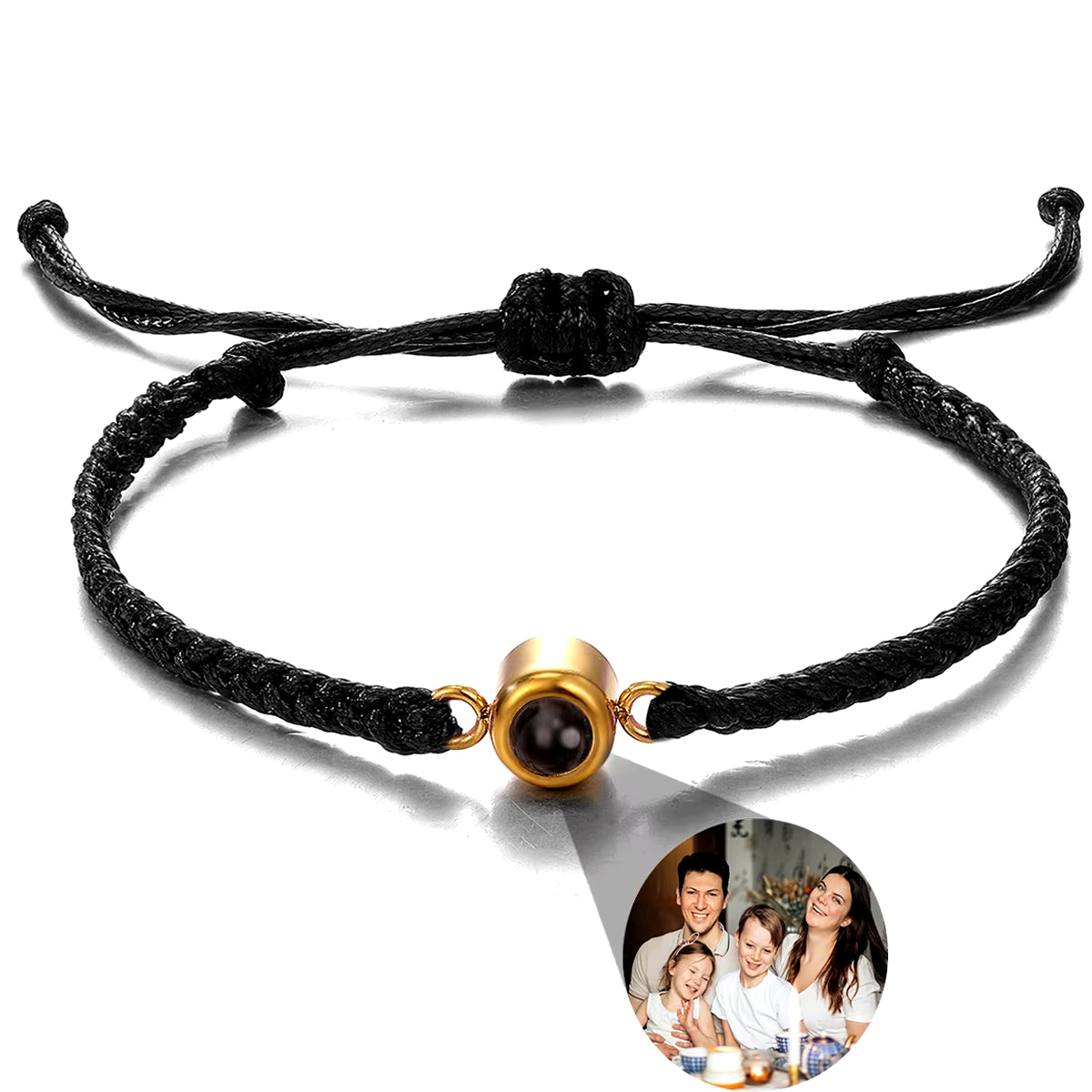 Projection Photo Bracelet Stainless Steel Custom Children'S Photo Projection Bracelet Birthday Gift for Son and Daughter