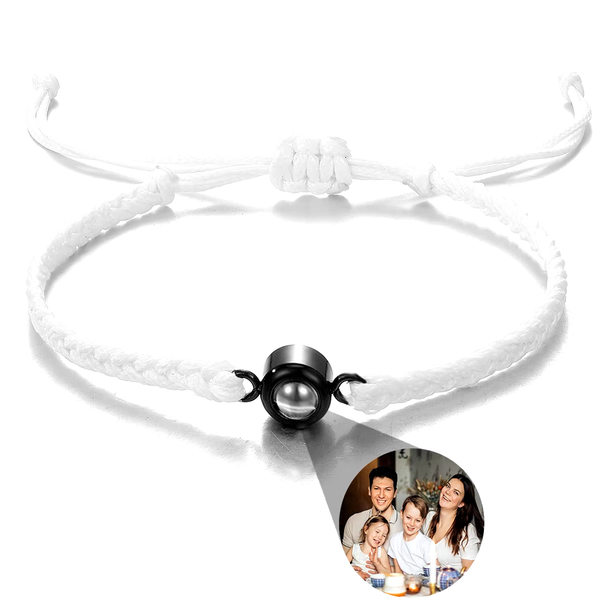 Projection Photo Bracelet Stainless Steel Custom Children'S Photo Projection Bracelet Birthday Gift for Son and Daughter