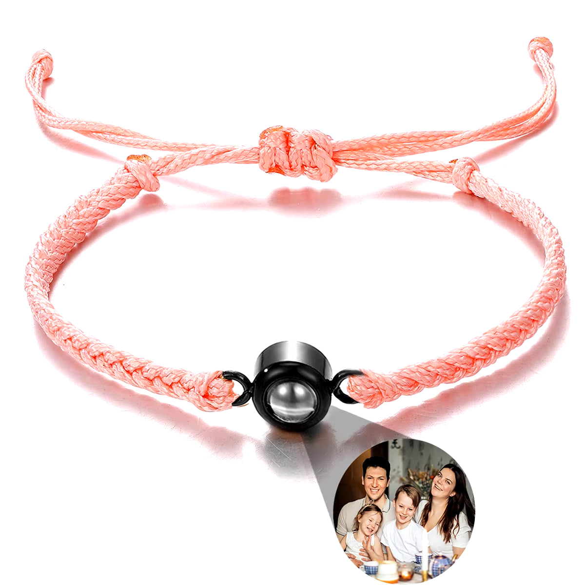 Projection Photo Bracelet Stainless Steel Custom Children'S Photo Projection Bracelet Birthday Gift for Son and Daughter