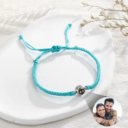 Projection Photo Bracelet Stainless Steel Custom Children'S Photo Projection Bracelet Birthday Gift for Son and Daughter