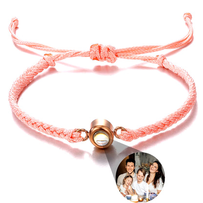 Projection Photo Bracelet Stainless Steel Custom Children'S Photo Projection Bracelet Birthday Gift for Son and Daughter