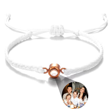 Projection Photo Bracelet Stainless Steel Custom Children'S Photo Projection Bracelet Birthday Gift for Son and Daughter