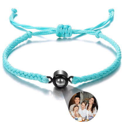 Projection Photo Bracelet Stainless Steel Custom Children'S Photo Projection Bracelet Birthday Gift for Son and Daughter